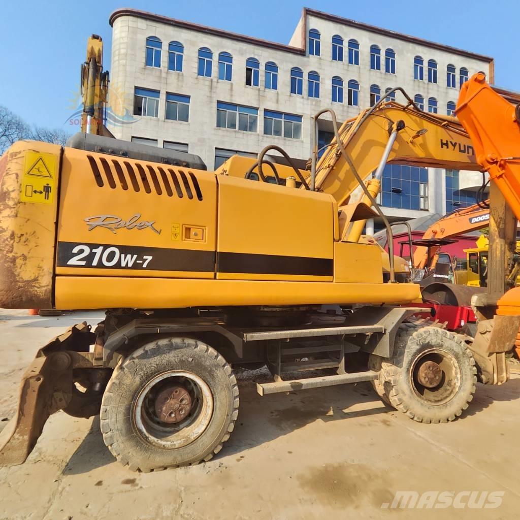 Hyundai Robex 210W-7 Ekskavatori uz riteņiem