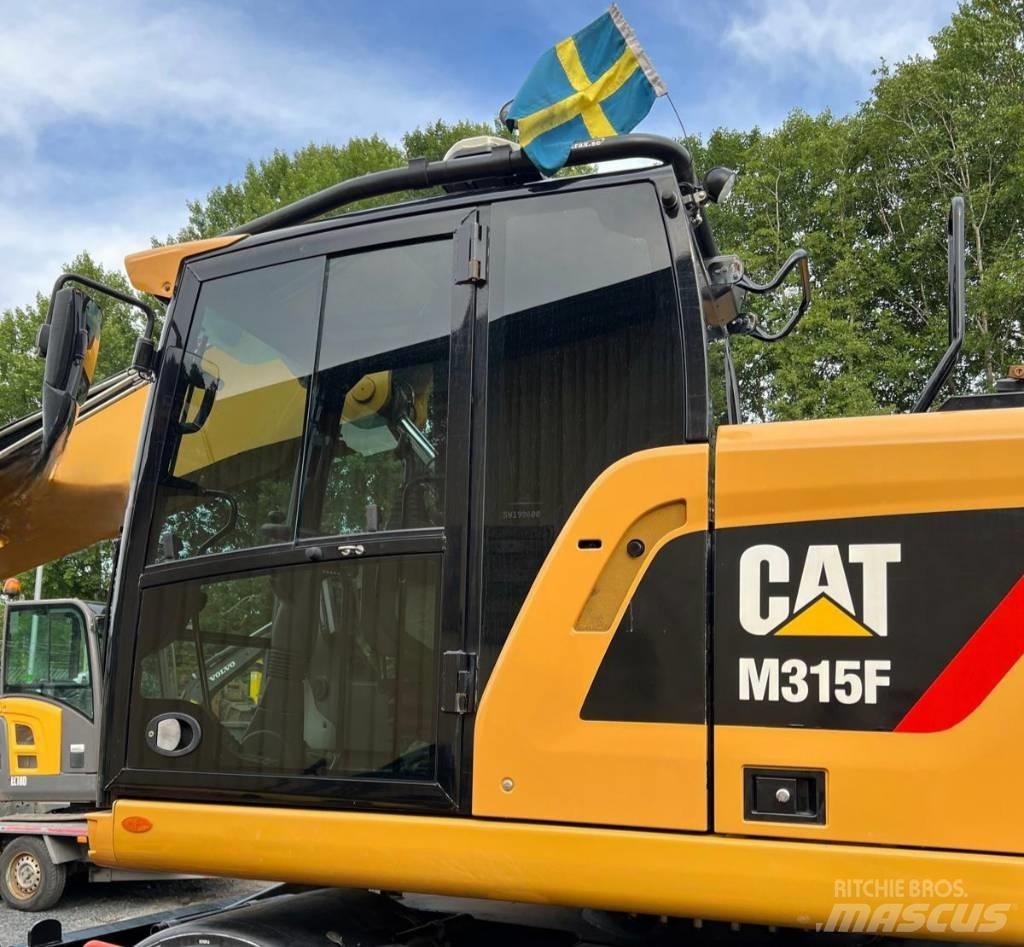 CAT 315 F Ekskavatori uz riteņiem