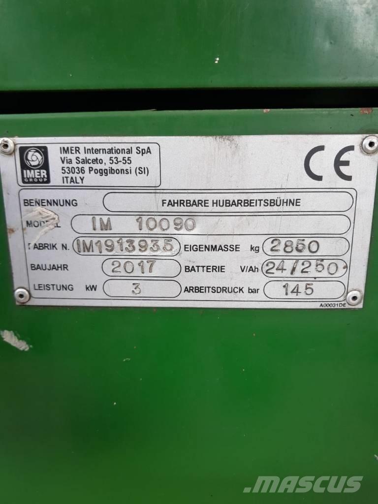 Imer IM 10090 Šķerveida pacēlāji