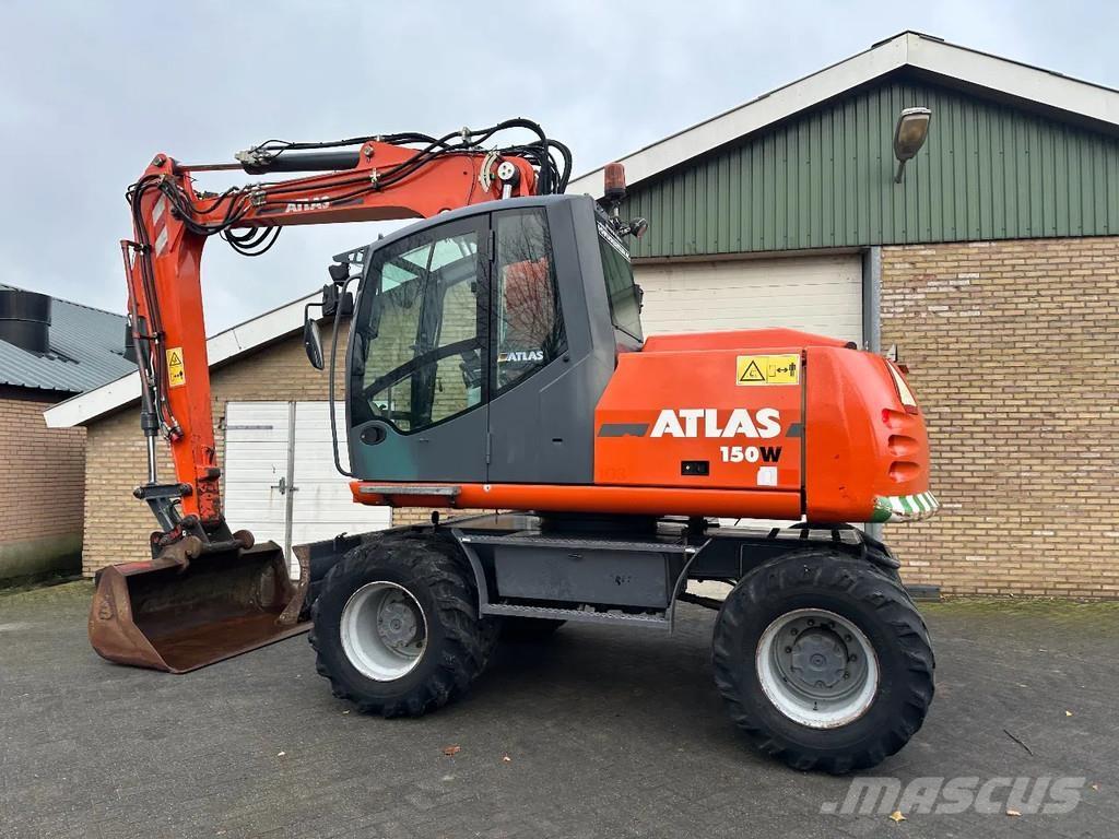 Atlas 150 W Ekskavatori uz riteņiem
