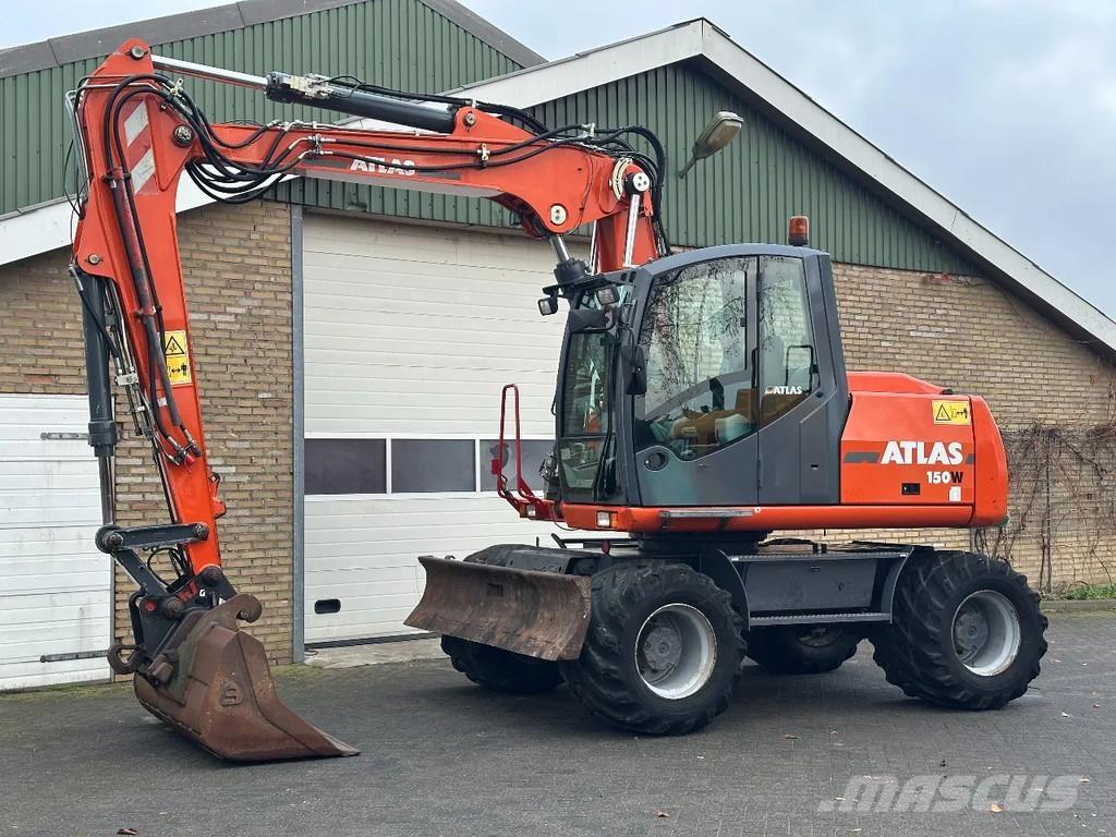 Atlas 150 W Ekskavatori uz riteņiem