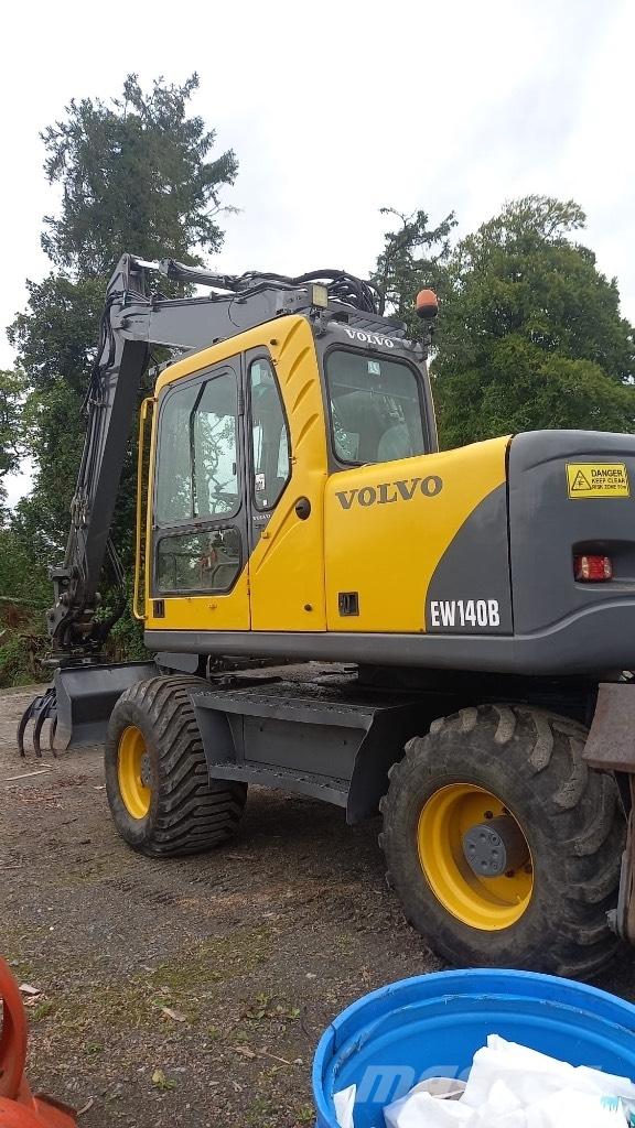 Volvo EW 140 B Ekskavatori uz riteņiem