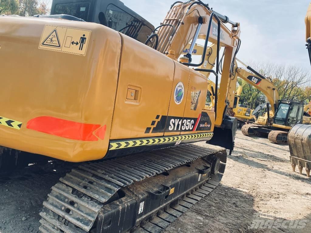 Sany sy135c Kāpurķēžu ekskavatori