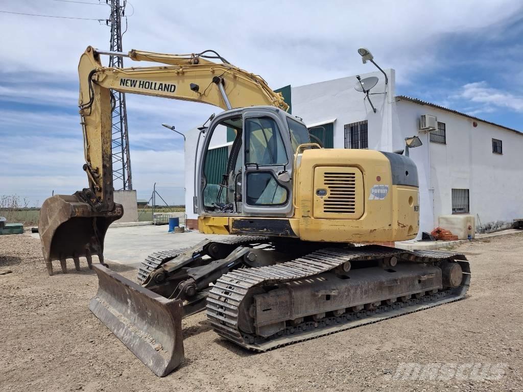 New Holland E 235 SR Kāpurķēžu ekskavatori