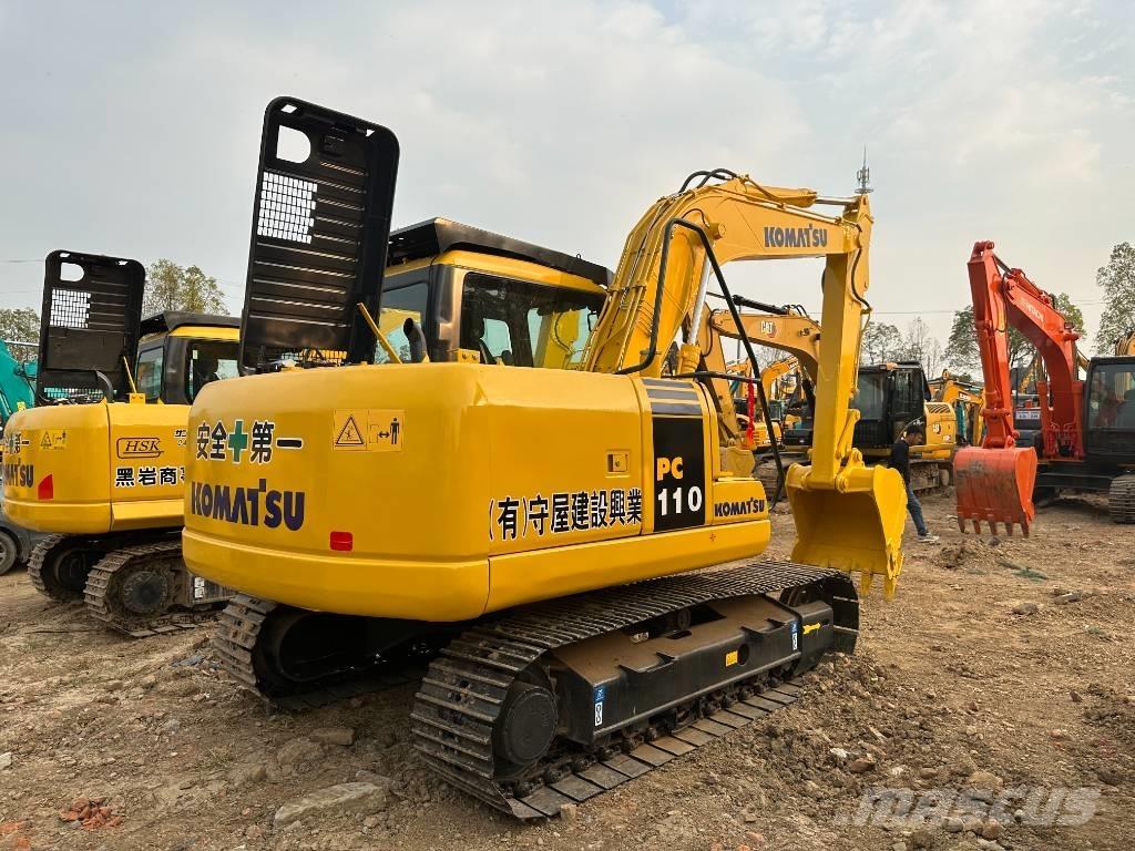 Komatsu PC110 Kāpurķēžu ekskavatori