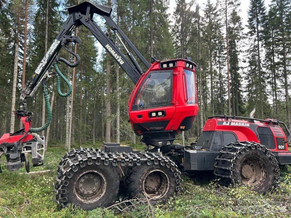 Komatsu 931 Harvesteri