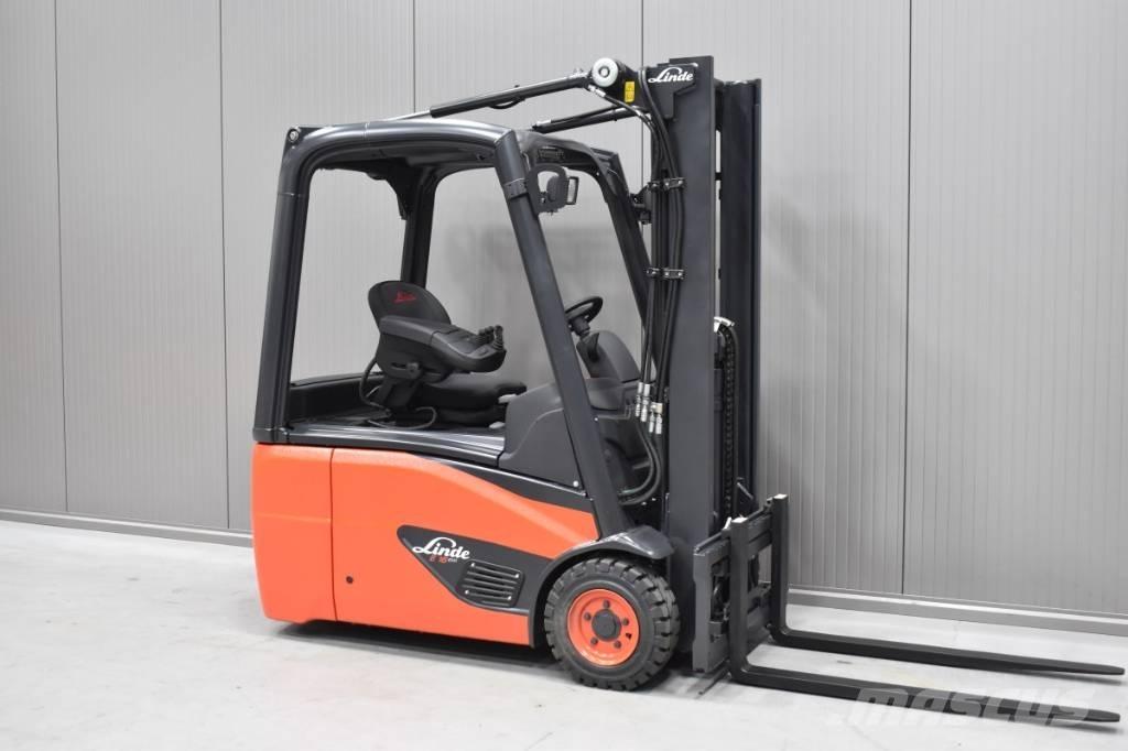Linde E 16 - 02 Elektriskie iekrāvēji