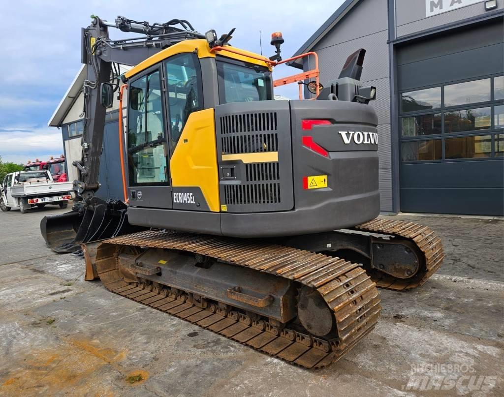 Volvo ECR 145 EL Kāpurķēžu ekskavatori