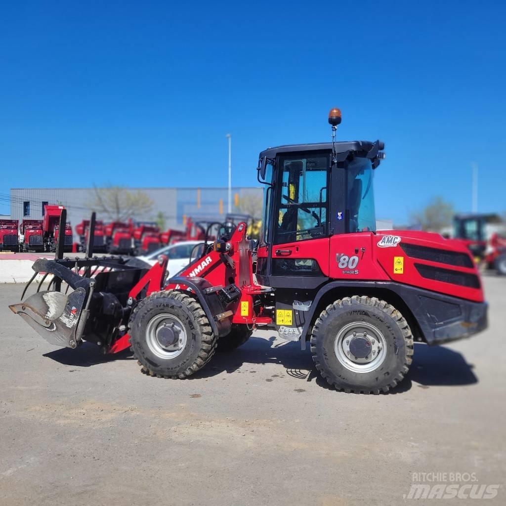 Yanmar V 80 Iekrāvēji uz riteņiem