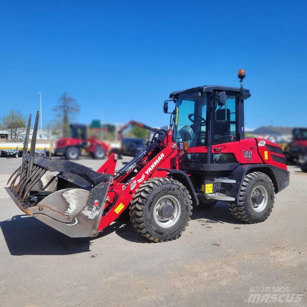 Yanmar V 80 Iekrāvēji uz riteņiem