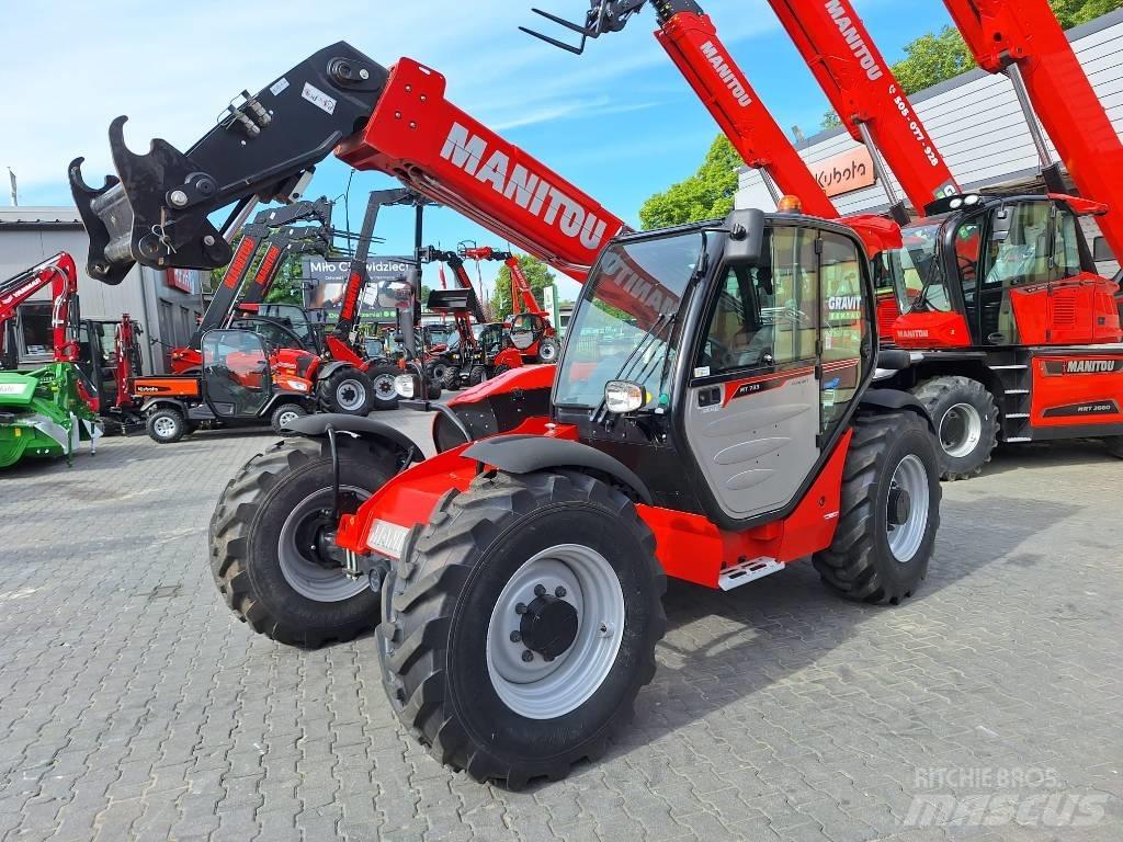 Manitou MT 733 Teleskopiskie manipulatori