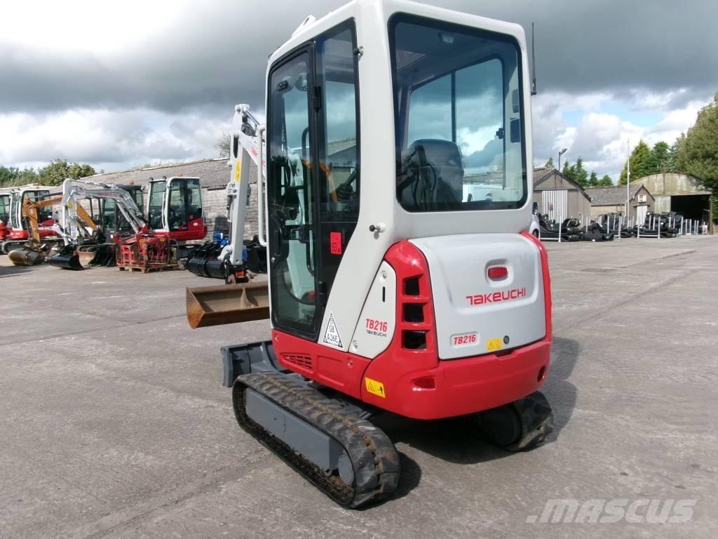 Takeuchi TB 216 Mini ekskavatori < 7 t