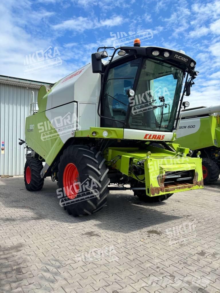 CLAAS Tucano 320 Ražas novākšanas kombaini