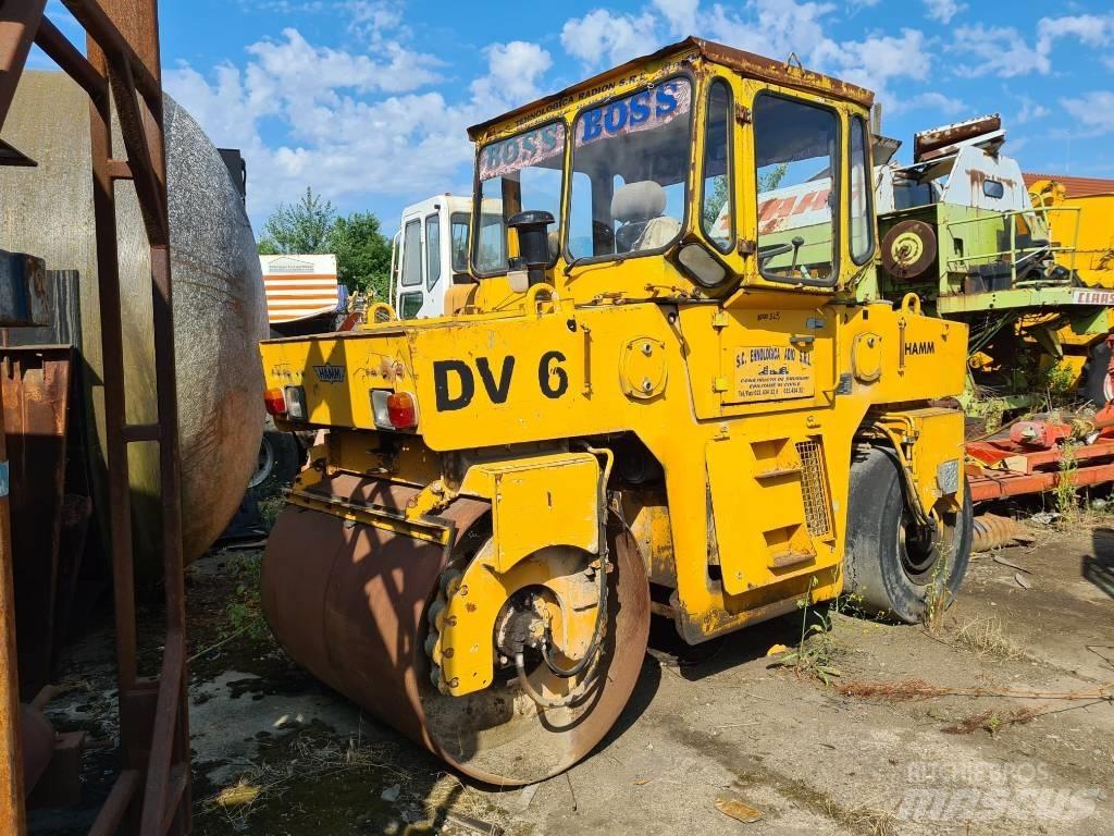Hamm DV6K Divvalču grunts veltņi