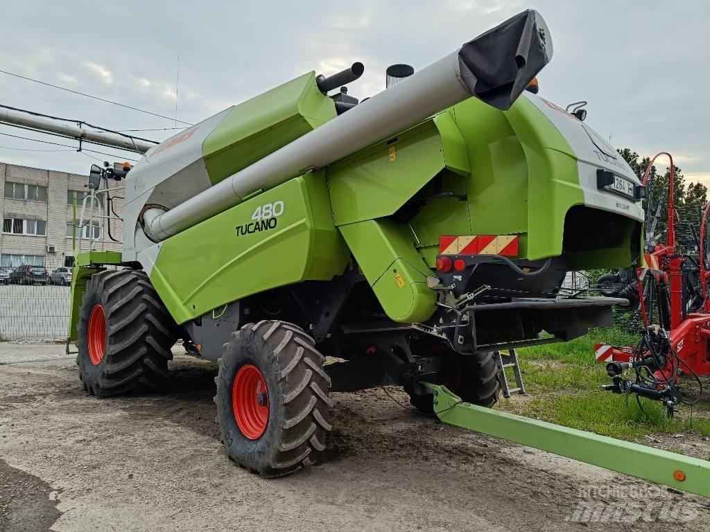 CLAAS Tucano 480 Ražas novākšanas kombaini