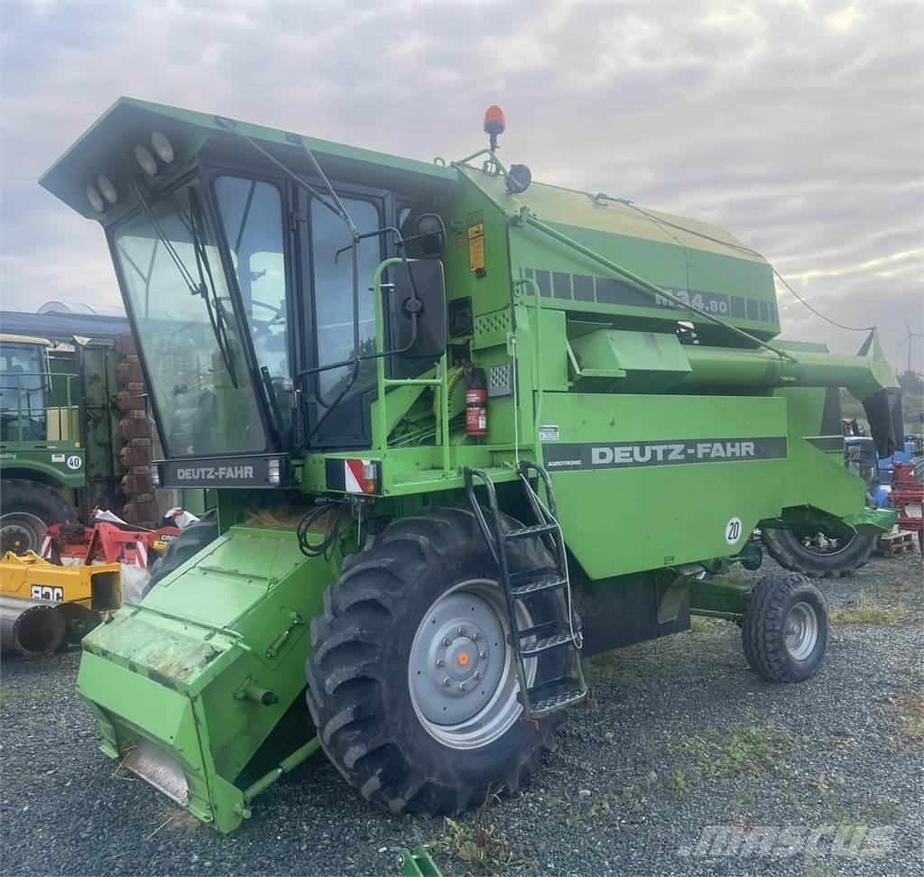 Deutz-Fahr M 34.80 Ražas novākšanas kombaini