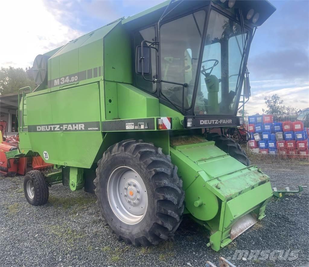 Deutz-Fahr M 34.80 Ražas novākšanas kombaini