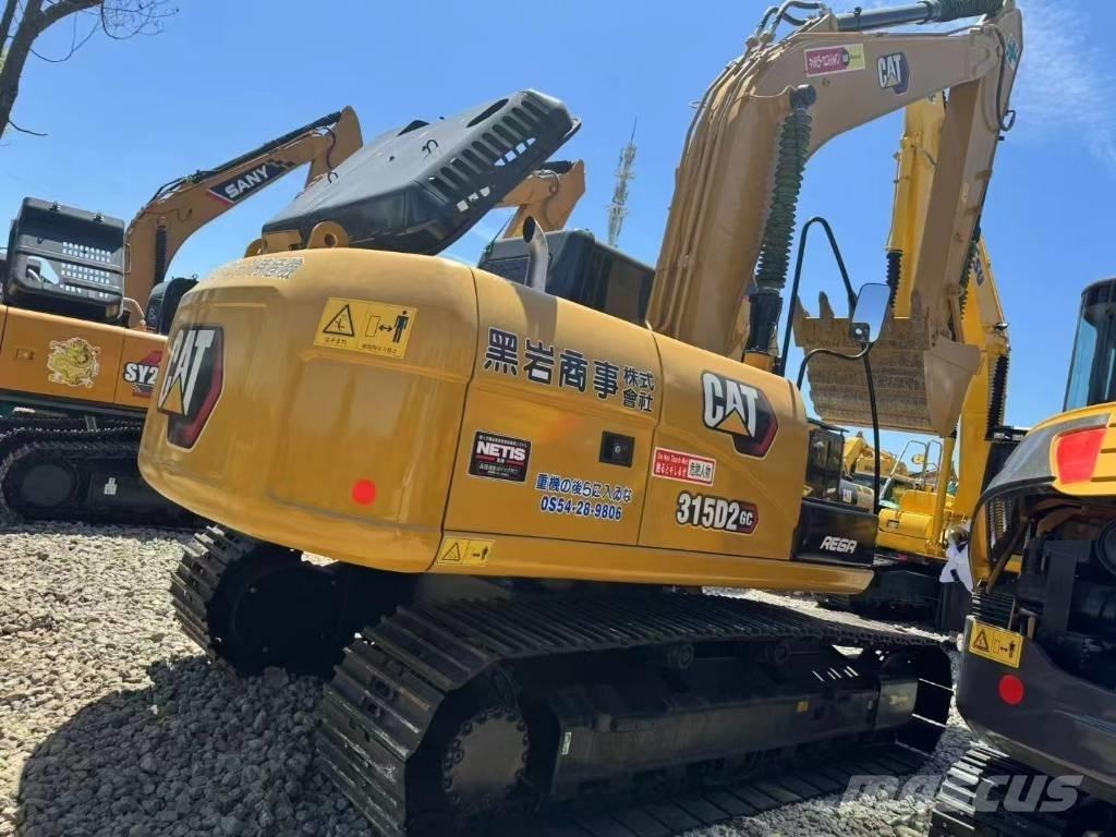 CAT 315D2 Kāpurķēžu ekskavatori