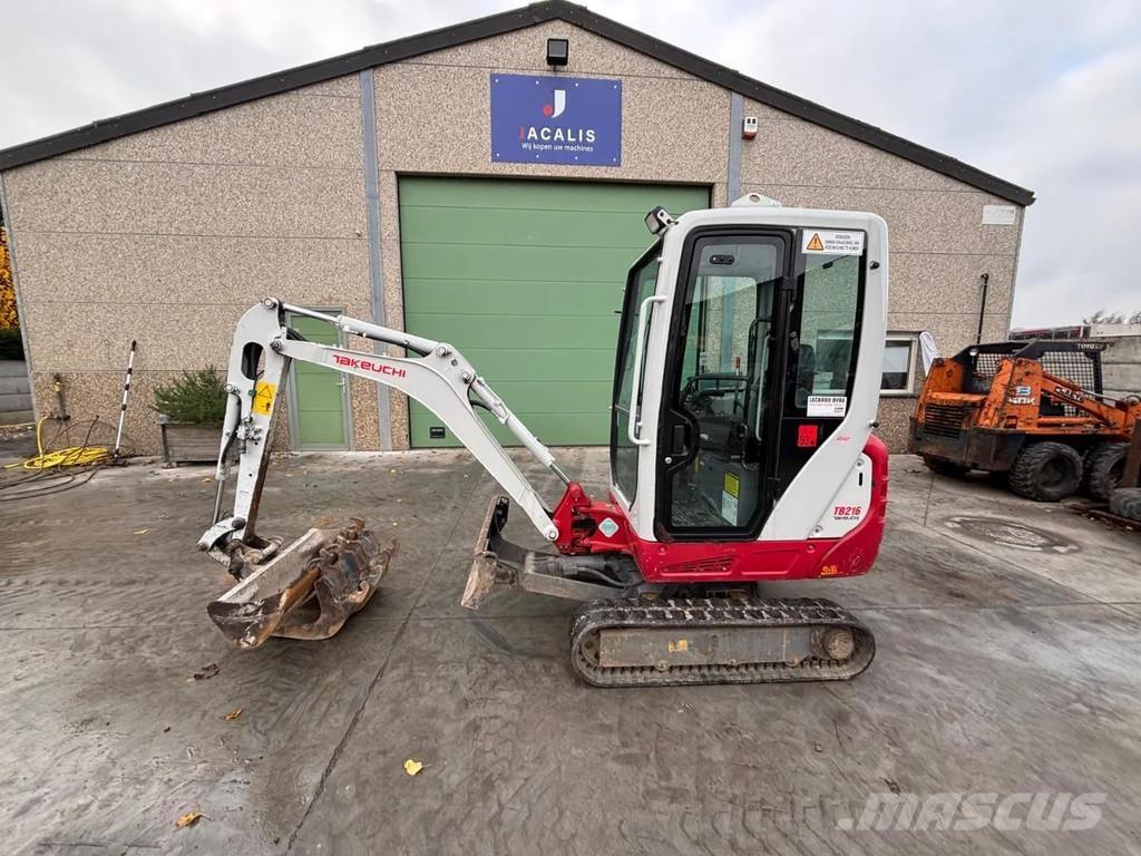 Takeuchi TB216 Mini ekskavatori < 7 t
