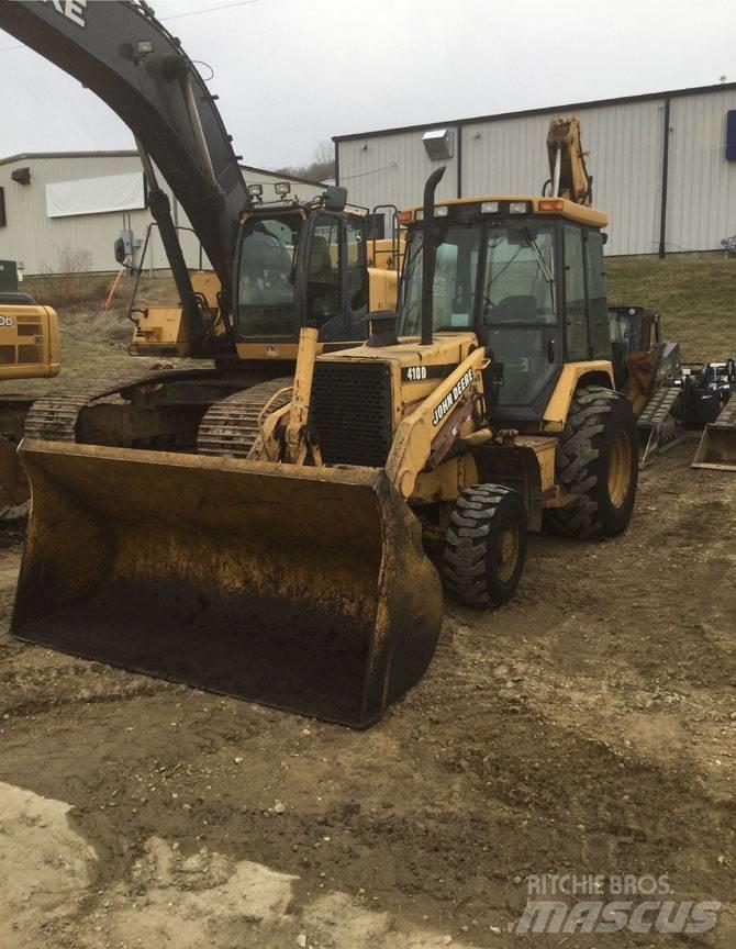 John Deere 410 D Ekskavatori-iekrāvēji