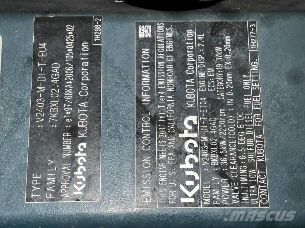 Bobcat E 50 EM Mini ekskavatori < 7 t