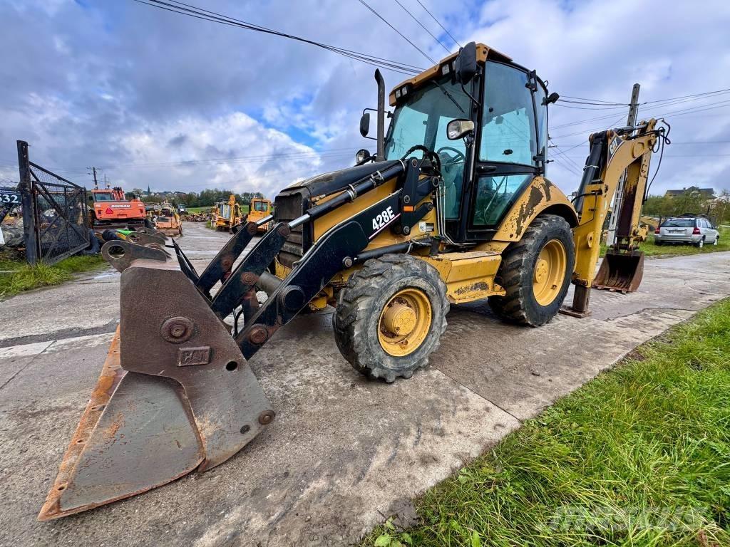 CAT 428 E Ekskavatori-iekrāvēji