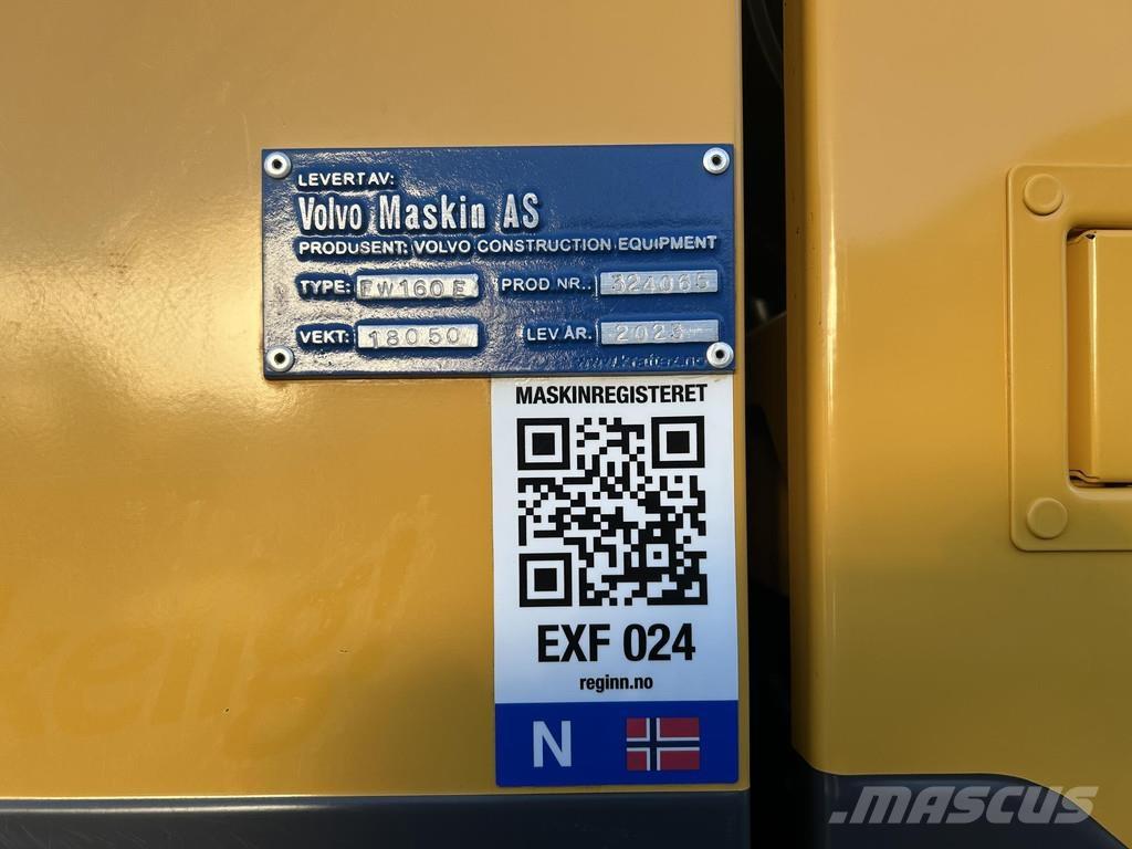 Volvo EW160E Īpašie ekskavatori