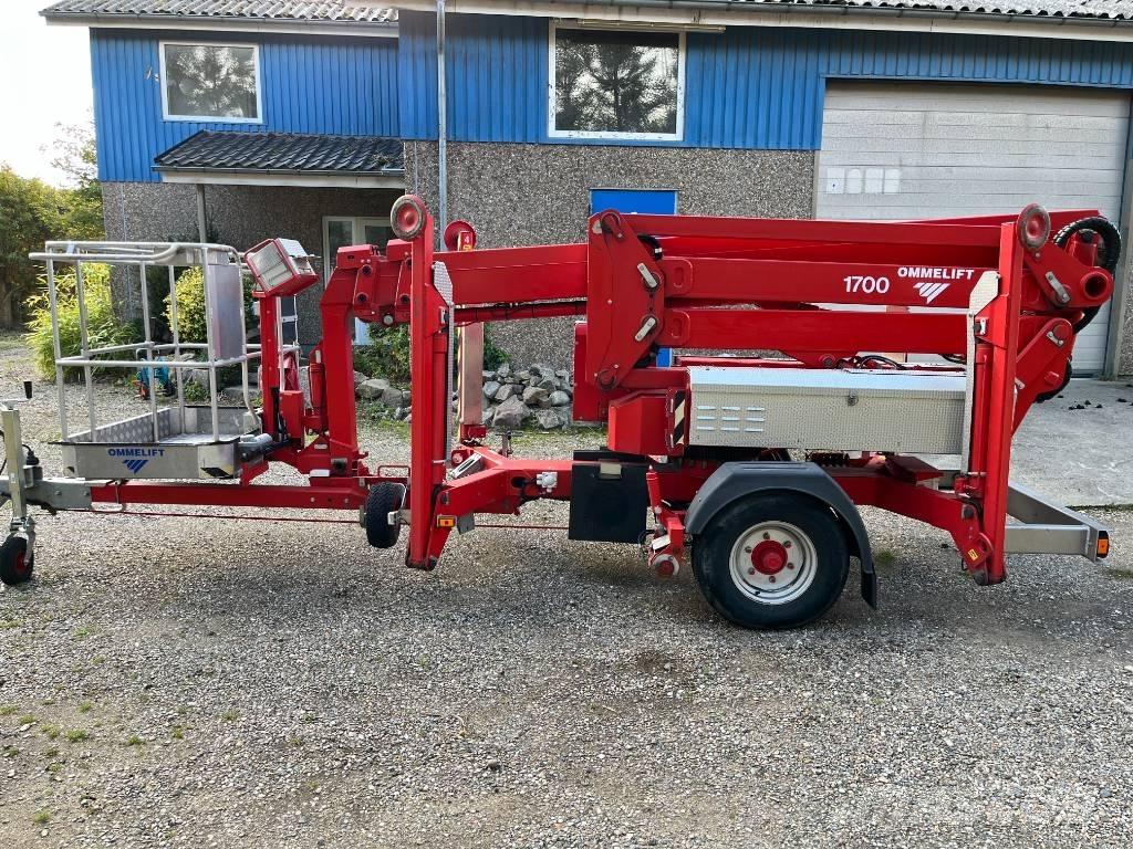 Omme 1700 EBXD Pacēlājplatformas - piekabes