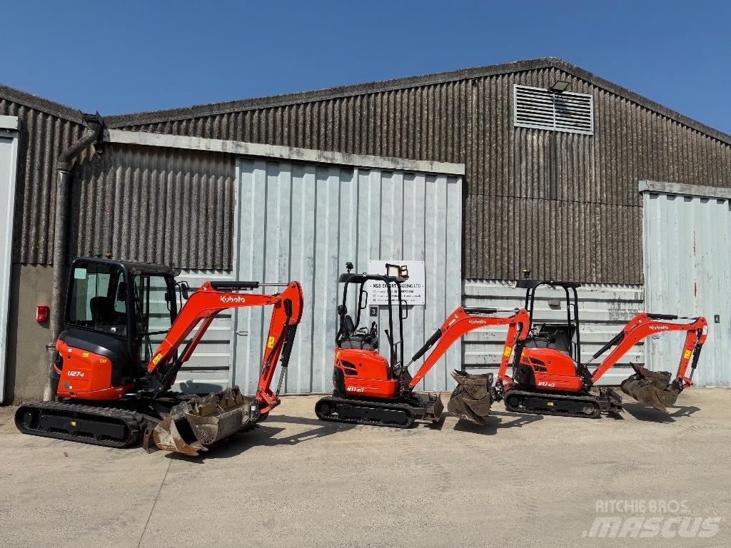 Kubota U 27 Mini ekskavatori < 7 t