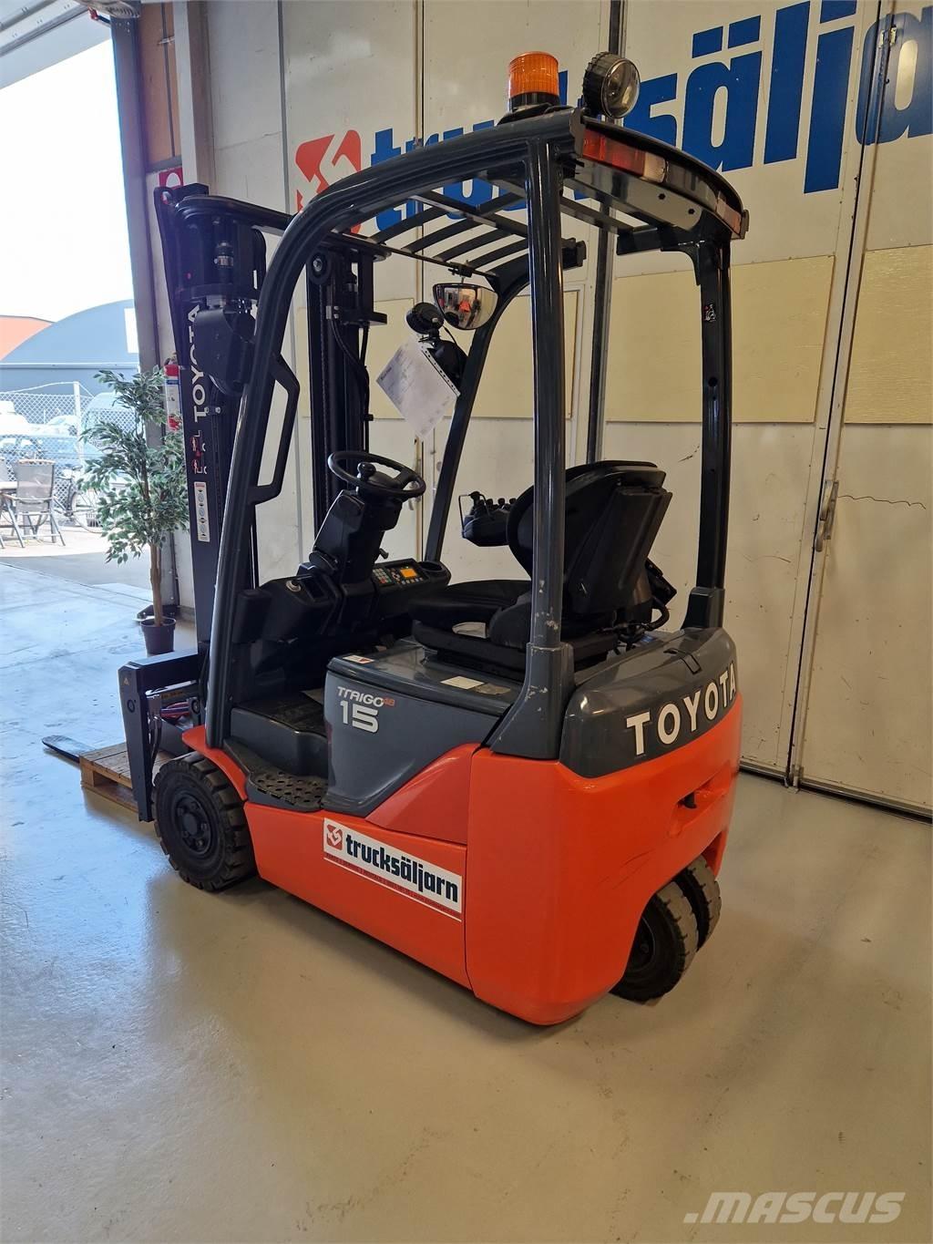 Toyota 8FBE15T Elektriskie iekrāvēji