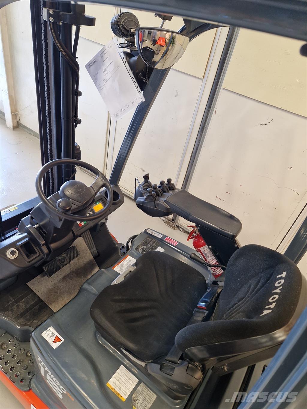 Toyota 8FBE15T Elektriskie iekrāvēji