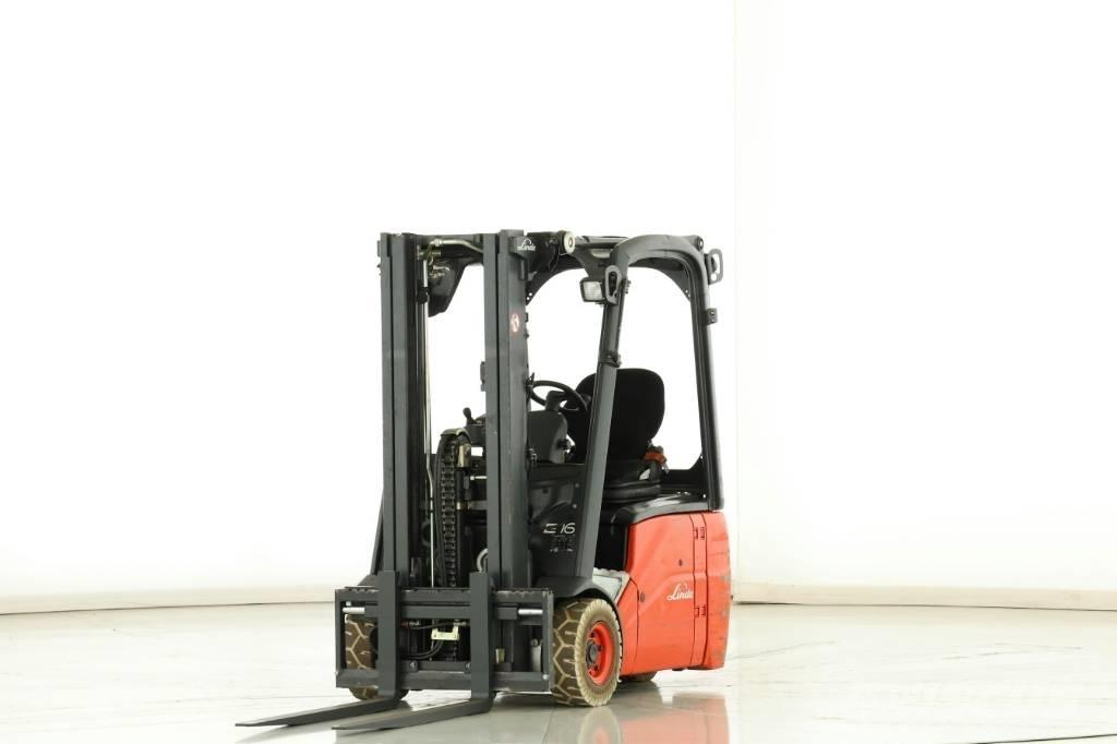 Linde E-16-C-01 Elektriskie iekrāvēji