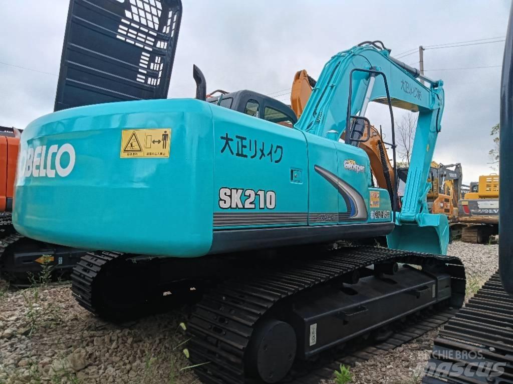 Kobelco SK 210 Kāpurķēžu ekskavatori
