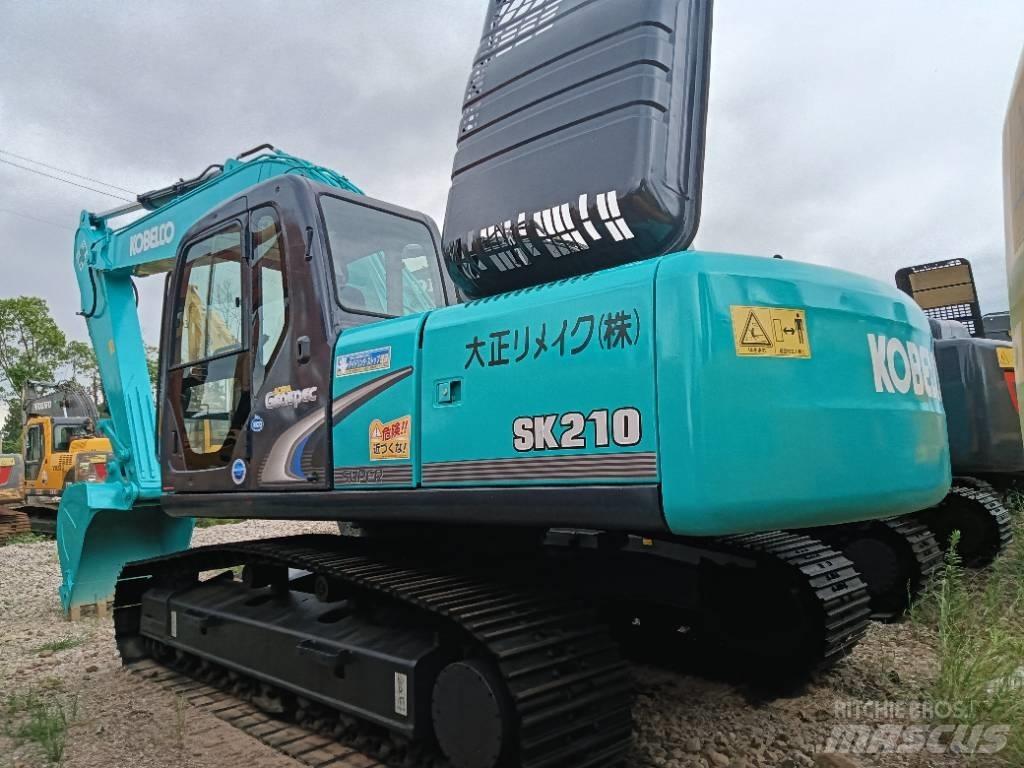 Kobelco SK 210 Kāpurķēžu ekskavatori