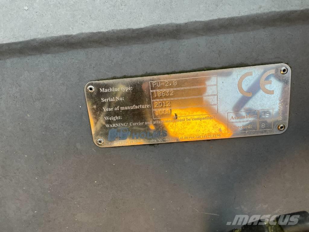 Holms Vikplog 2,8m. Sniega naži un tīrītāji