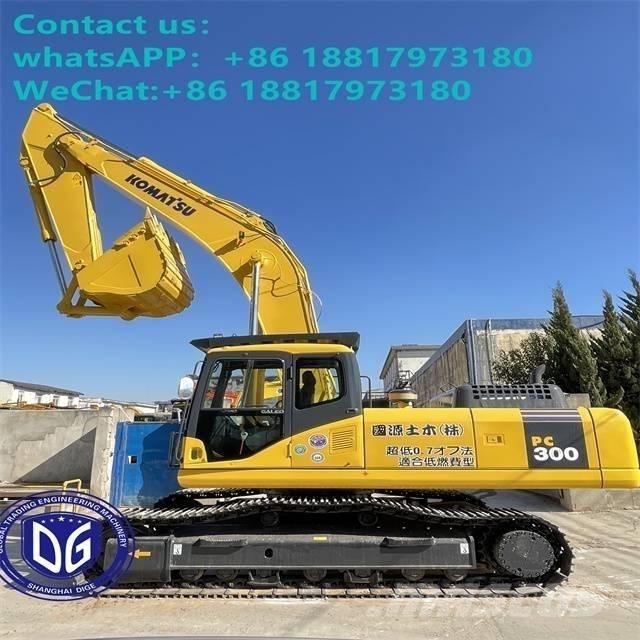 Komatsu PC 300-7 Kāpurķēžu ekskavatori