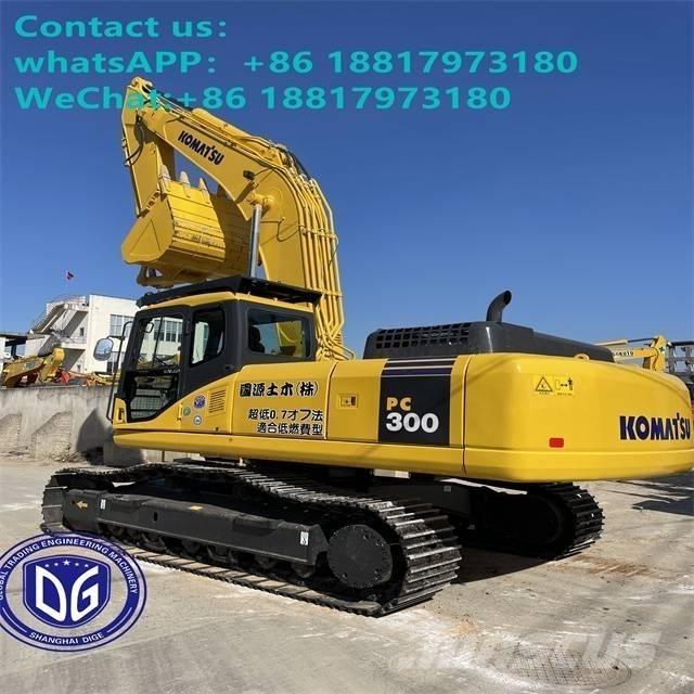 Komatsu PC 300-7 Kāpurķēžu ekskavatori