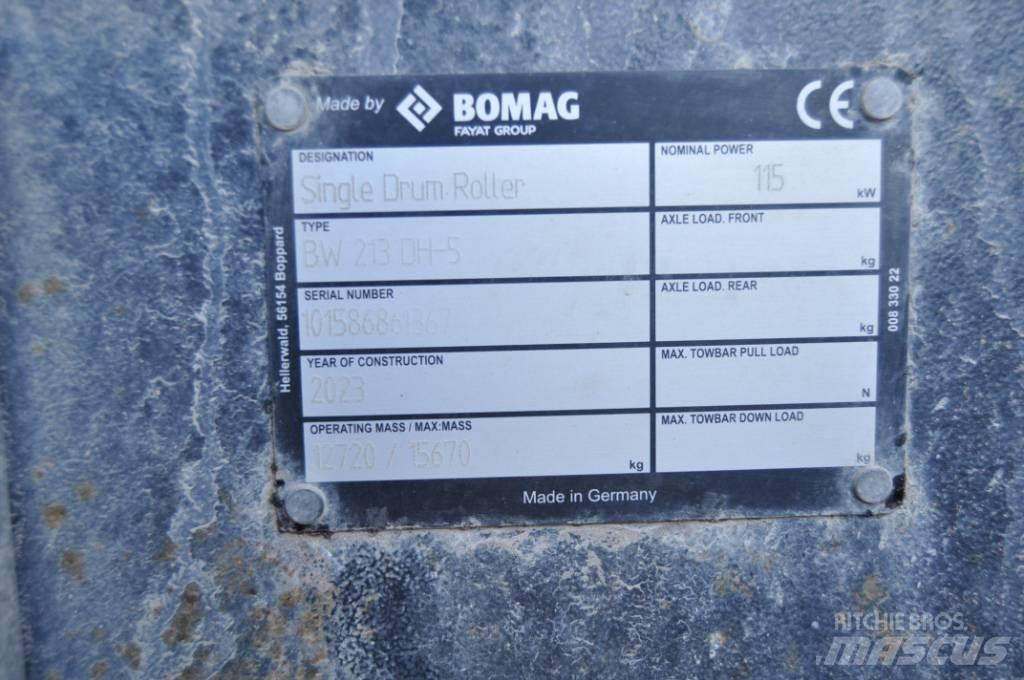 Bomag BW 213 D H-5 Vienvalča grunts veltņi