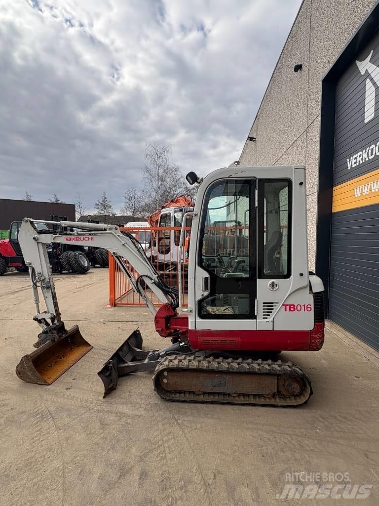 Takeuchi TB016 Mini ekskavatori < 7 t