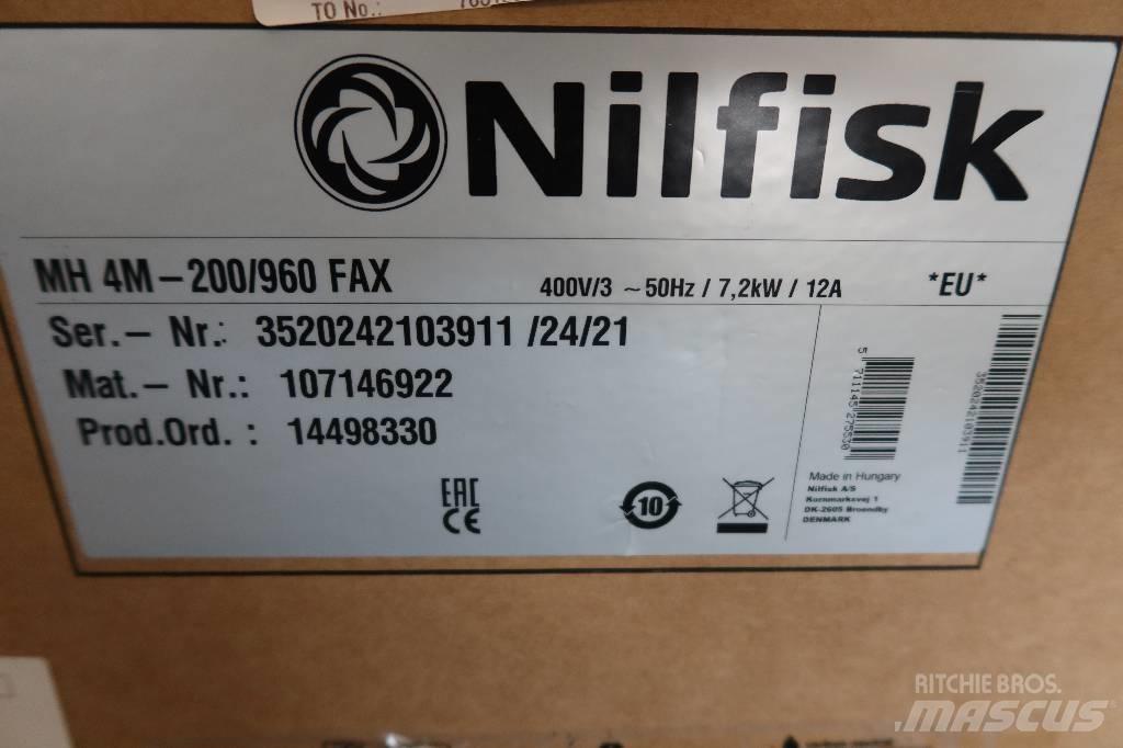 Nilfisk MH 4M Mazgātāji ar zemu spiedienu
