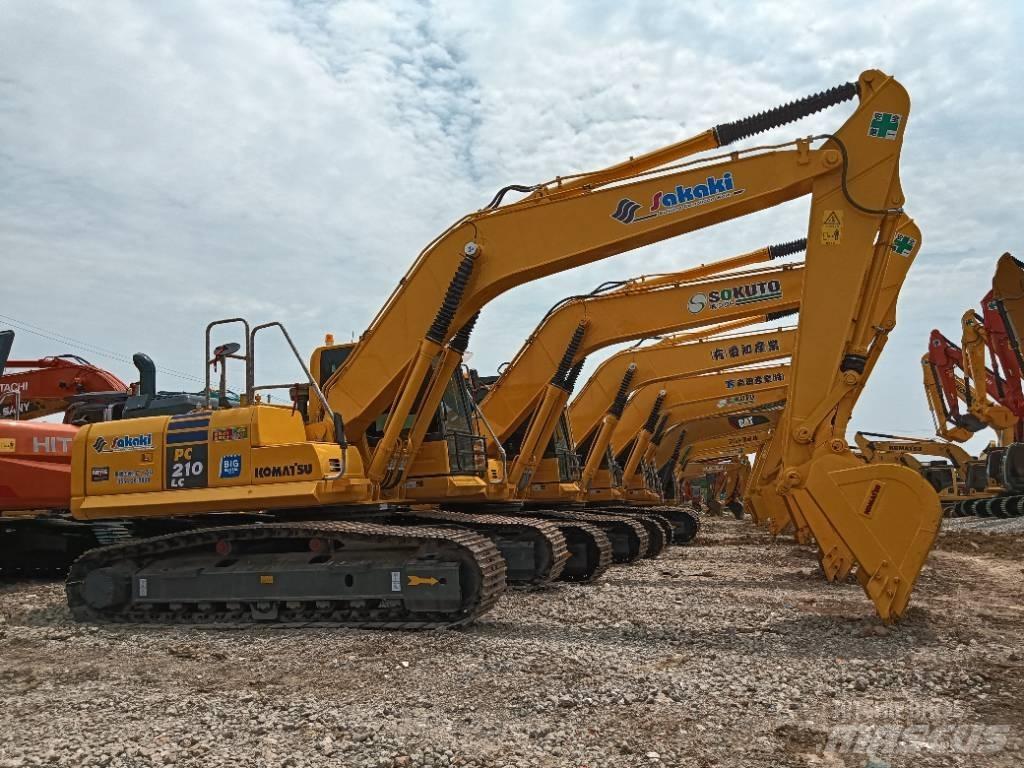 Komatsu PC 210LC Kāpurķēžu ekskavatori