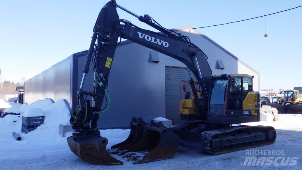 Volvo ECR235EL Kāpurķēžu ekskavatori
