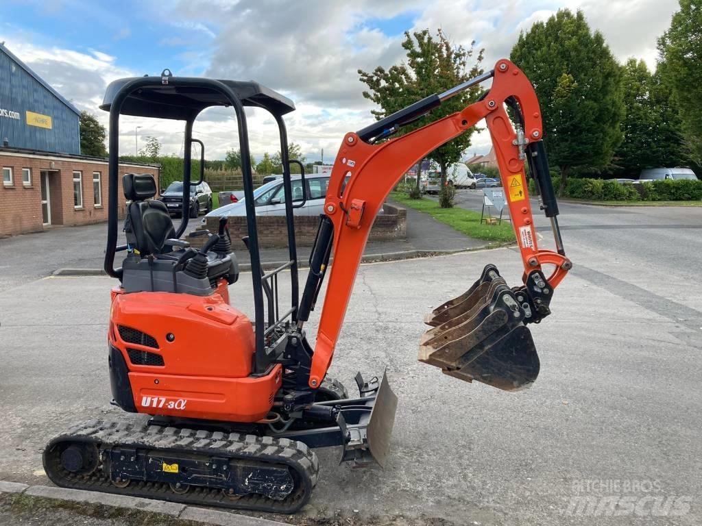 Kubota U 17-3 Mini ekskavatori < 7 t