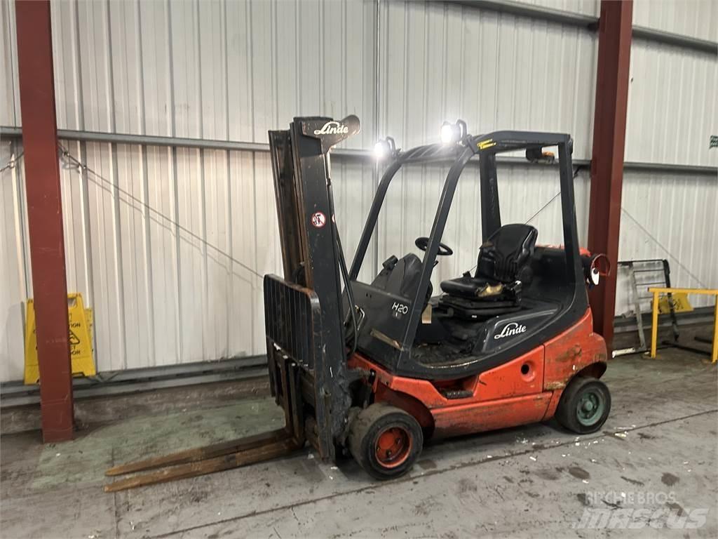 Linde H20T-03 LPG tehnika