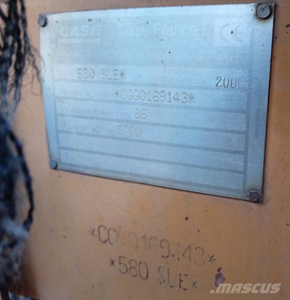 CASE 580 SLE Ekskavatori-iekrāvēji