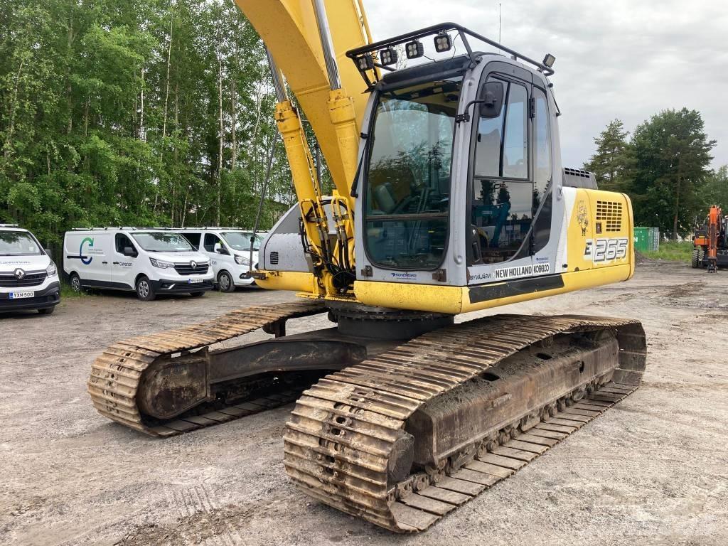 New Holland E 265 LC Kāpurķēžu ekskavatori