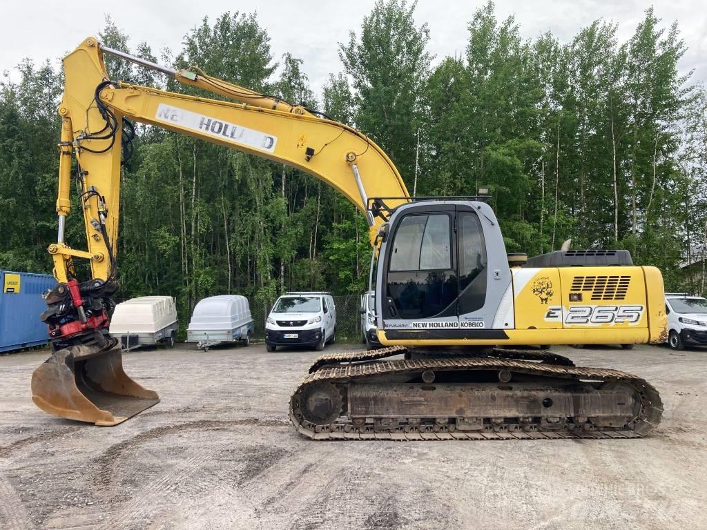 New Holland E 265 LC Kāpurķēžu ekskavatori
