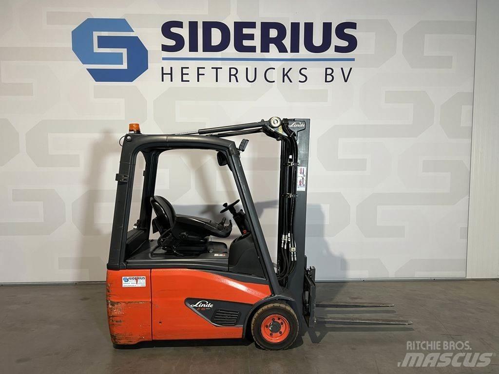 Linde E16 Elektriskie iekrāvēji