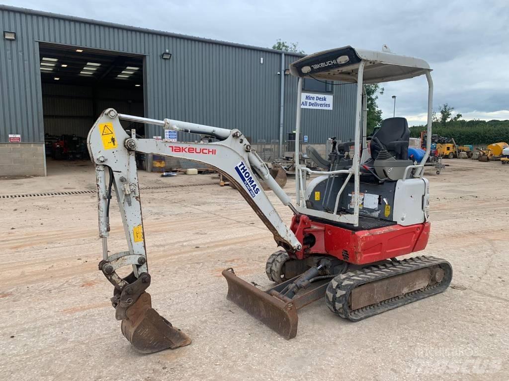 Takeuchi TB 215 R Mini ekskavatori < 7 t