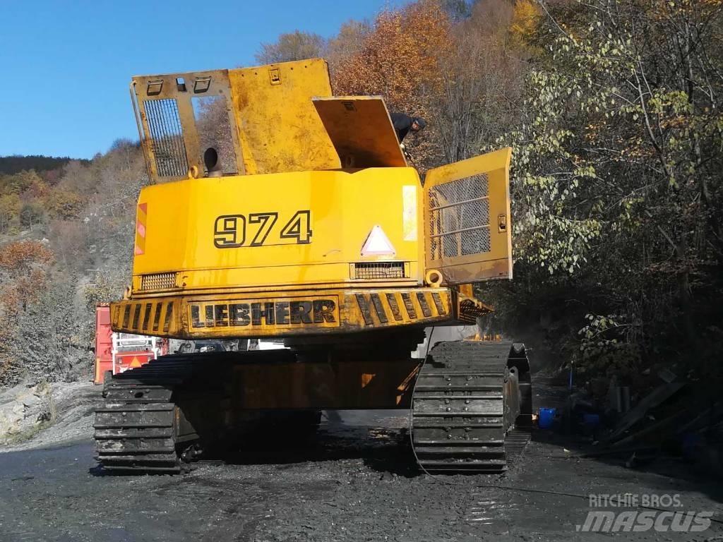 Liebherr 974 Kāpurķēžu ekskavatori